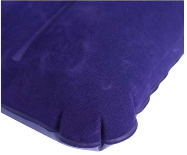 HURRYSHOPPY Travel Pillow for Train Sleeping Air Inflammable Velvet Neck Air Pillow for Soft Comfort Camping Tourist Pillow Ultralight Portable Backpacking Family Tour Children Babies (1)