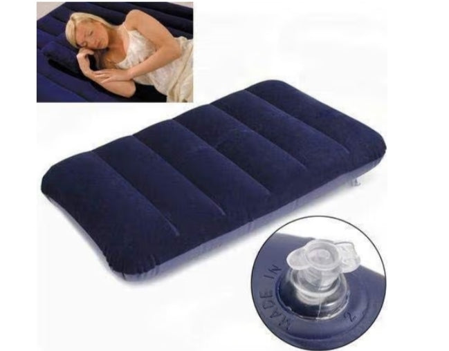 HURRYSHOPPY Travel Pillow for Train Sleeping Air Inflammable Velvet Neck Air Pillow for Soft Comfort Camping Tourist Pillow Ultralight Portable Backpacking Family Tour Children Babies (1)