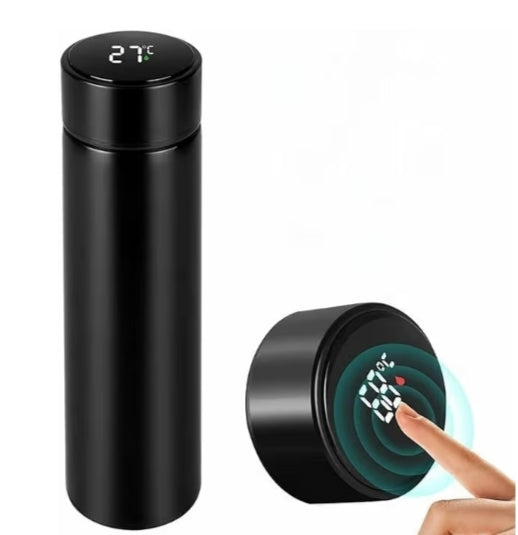 Smart Led Display Temperature Bottle Vacuum Flask Stainless Steel | Leakproof | Travel, Kids, Fitness, Sports, Gym, Workout 500ml (Any Color)