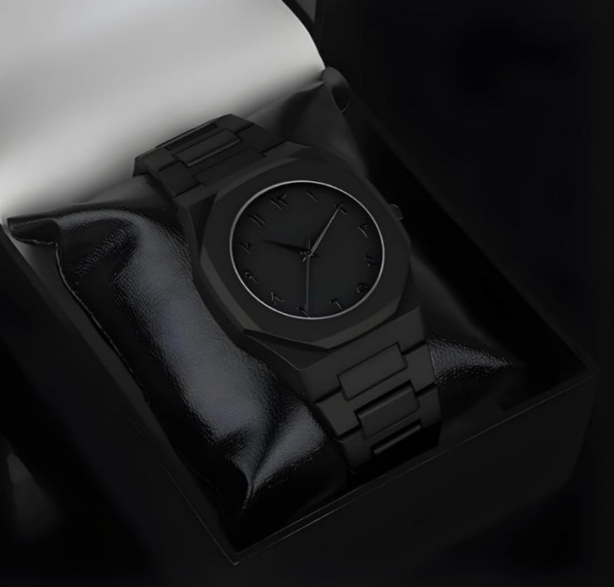 Mat black Aura watch